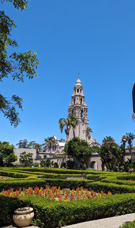 Balboa Park, San Diego Balboa Park San Diego, Board Wallpaper, Vision Board Wallpaper, Dream College, Aesthetic Board, Balboa Park, Music Aesthetic, San Diego California, Balboa