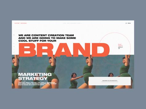 Desain Ux, Cv Inspiration, Brand Marketing Strategy, Desain Editorial, Design Editorial, Web Design Trends, Template Instagram, Web Layout, Animation Design