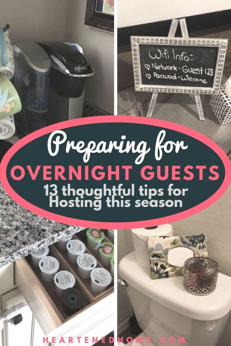 Hosting Out Of Town Guests, Overnight Guest Welcome Basket, Guest Welcome Baskets, Christian Hospitality, Sleepover Parties, Mini Hotel, Guest Room Essentials, Cozy Guest Rooms, Welcome Basket