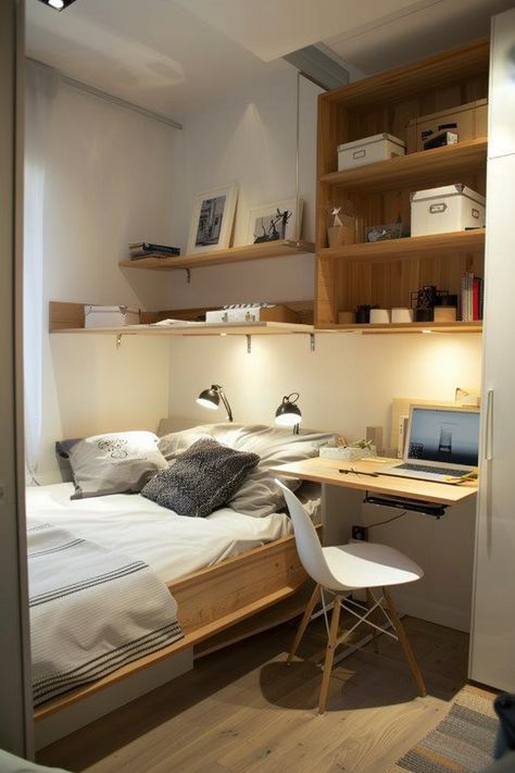 sessions. Simple Bedroom Ideas For Small Rooms Men, Modern Teenage Room, Room Ideas For Men Bedroom Small Spaces, Small Bedroom Ideas For Men Layout, Small Japanese Room, Small Bedroom With Desk, Small Space Bedroom Ideas, Small Boys Bedroom Ideas, Small Room Ideas For Men