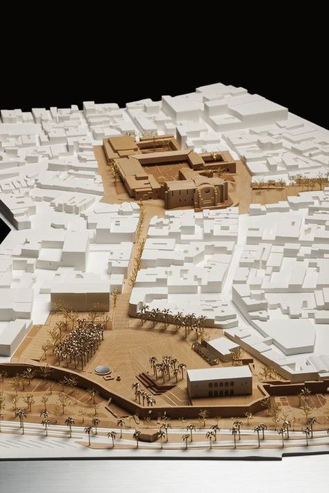 Maquette Architecture, Urban Design Diagram, Site Model, Urban Design Graphics, Urban Design Architecture, Urban Design Plan, Archi Design, Landscape Model, Arch Model