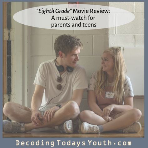 Parents, "Eighth Grade" is a must-watch, and it's an excellent tool for understanding your tween. Middle School Literacy, Movie Talk, Ninth Grade, 8th Grade Science, Middle School Writing, Bo Burnham, Movie Poster Wall, Tidal Wave, Seventh Grade