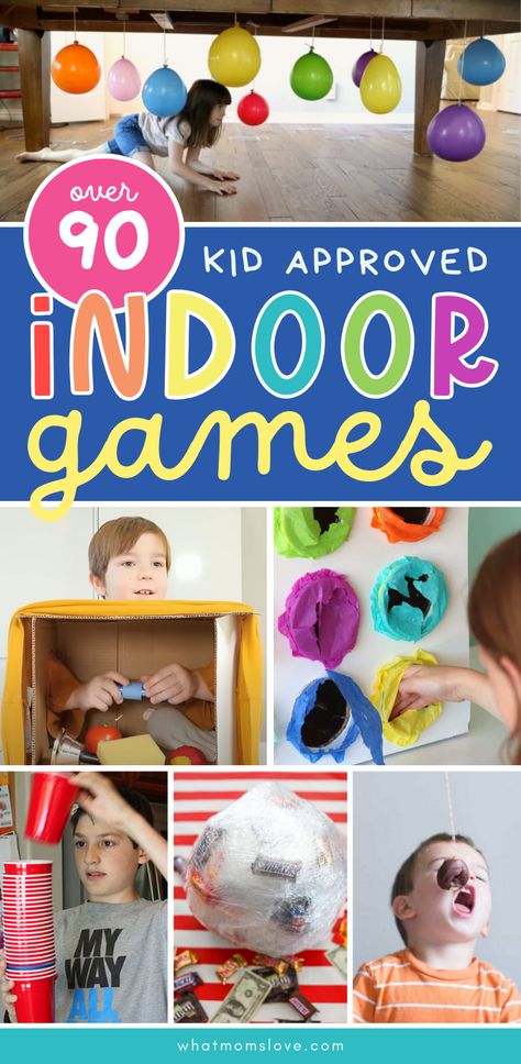 The best indoor birthday party games for kids of all ages. Includes creative ideas for music games, circle games, relays, scavenger hunts and more! Party Games For 1st Graders, Indoor Home Birthday Party Ideas, Indoor Kids Birthday Party Games, Birthday Party Games For Kids Indoor Age 5, Party Games 5 Year, Party Games For Toddlers Indoor, Inside Party Games For Kids Birthdays, Toddler Birthday Party Games Indoor, Games For 5 Year Birthday Party