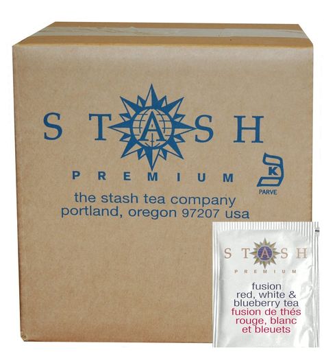 Stash Tea Fusion Red, White and Blueberry Tea, 100 Count Box of Tea Bags in Foil -- Want additional info? Click on the image. (This is an affiliate link) #TeaSamplers Amazon Fresh, Tea Breakfast, Stash Tea, Black Tea Bags, Foil Packaging, Green Tea Bags, Tea Sampler, Chai Spice, Grey Tea