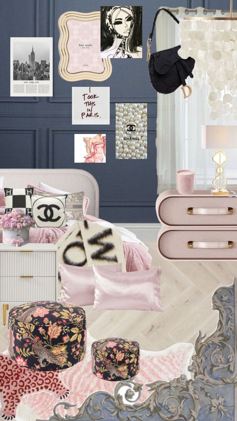 Blair Waldorf room Blair Waldorf Bedroom, Blair Waldorf Room, Waldorf Room, Blair Waldorf Aesthetic, Aesthetic Bedroom Ideas, Cute Bedroom Decor, Room Makeover Bedroom, Blair Waldorf, Bedroom Layouts