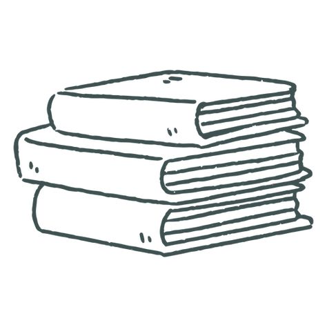 Cute Books Drawing, Books Cute Drawing, Book Drawing Aesthetic Icon, Books Doodles Drawings, Books Design Drawing, Cute Book Drawing Easy, Mini Book Drawings, App For Book Reading, Books Outline Drawing