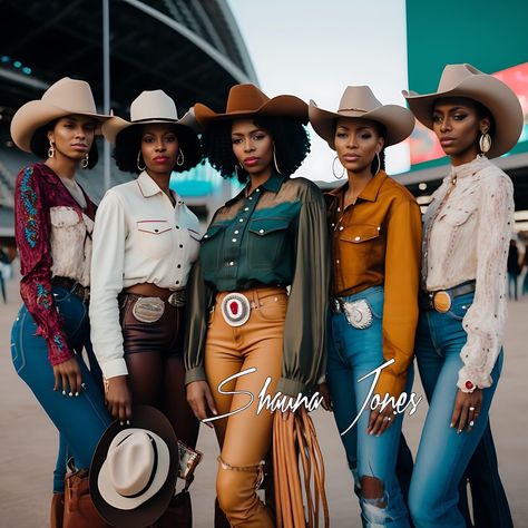 Cowgirl Outfits Black, Cowgirl Outfits Black Women, Black Cowgirl Outfit, Cute Rodeo Outfits, Cowgirl Outfits For Women, Outfits Black Women, Black Cowgirl Boots, 90s Fashion Outfits Hip Hop Party, Cute Cowgirl Outfits