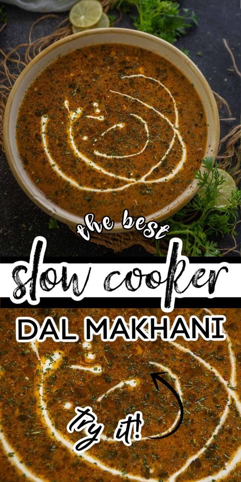 Slow Cooker Dhal, Dal Makhani Recipe Instant Pot, Crockpot Indian Food, Slow Cooker Indian Recipes Vegetarian, Slow Cooker Recipes Indian, Indian Crock Pot Recipes, Daal Recipe Indian Easy, Slow Cooker Dahl, Crock Pot Indian Food