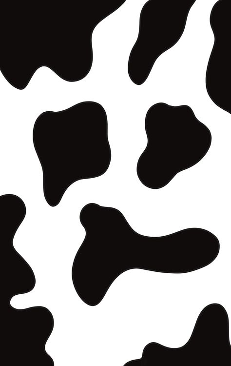 Spots Wallpaper, Ipad Homescreen, Spotted Wallpaper, Cow Spots, Iphone Home Screen Layout, Screen Layout, Phone Aesthetic, Bear Wallpaper, Black Aesthetic Wallpaper