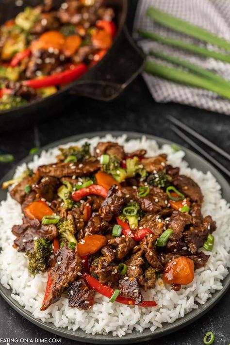 Beef Stir Fry Sauce, Recipes With Hoisin Sauce, Peper Steak, Teriyaki Beef Stir Fry, Beef Stir Fry Recipe, Easy Beef Stir Fry, Steak Stirfry Recipes, Stir Fry Meat, Szechuan Beef