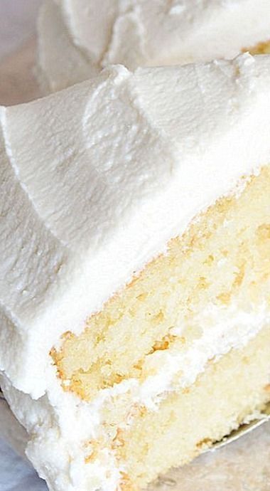 Buttermilk Vanilla Cake, Cake Recipe From Scratch, A Slice Of Cake, Buttermilk Cake, Slice Of Cake, Cake Recipes From Scratch, Vanilla Cake Recipe, Monkey Bread, Recipe From Scratch