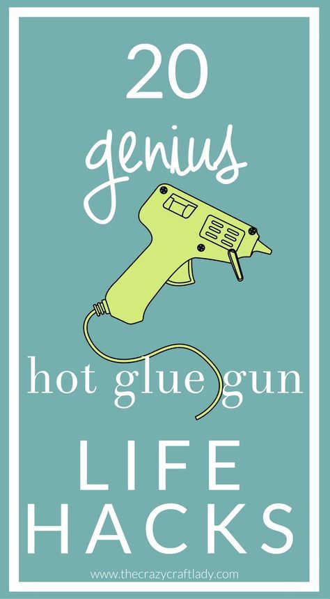 If you own a hot glue gun, you NEED to see these Tips, Hacks, and Glue Gun Uses. You won't believe the genius uses for your hot glue gun - everything from home hacks to crafts! Crafts With Hot Glue, Hot Glue Art, Glue Art, The Genius, Crafts Hacks, Glue Crafts, Crafty Craft, Glue Gun, Hot Glue Gun