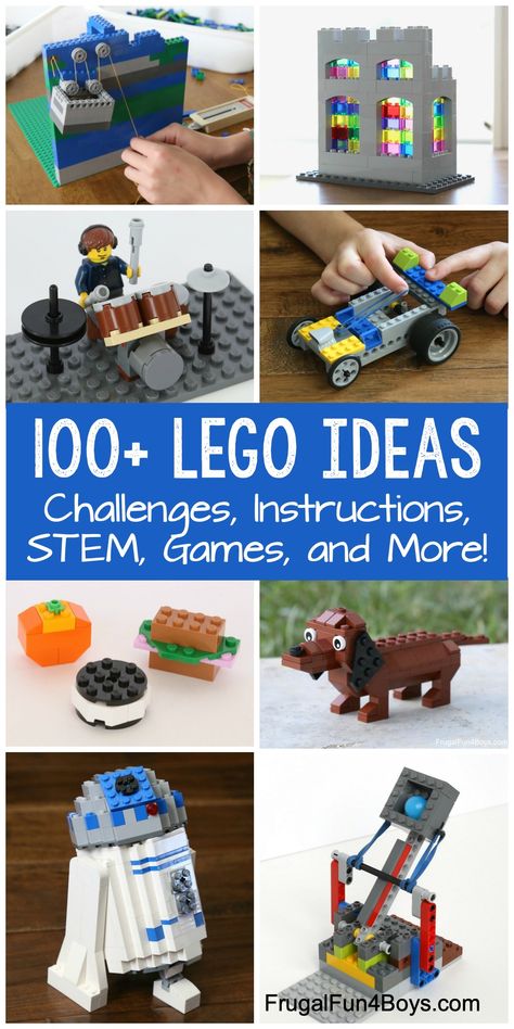 Save Building Projects For Kids, Stem Games, Lego Board Game, Vetenskapliga Experiment, Lego Diy Crafts, Lego Challenge, Lego Club, Construction Lego, Lego Christmas