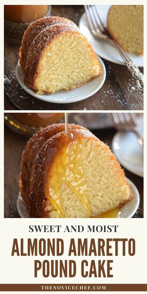 Tres Leches Bundt Cake, Amaretto Pound Cake, Easy Tres Leches, Almond Pound Cake, Amaretto Cake, Easy Pound Cake, Kentucky Butter Cake, Almond Pound Cakes, Butter Cake Recipe