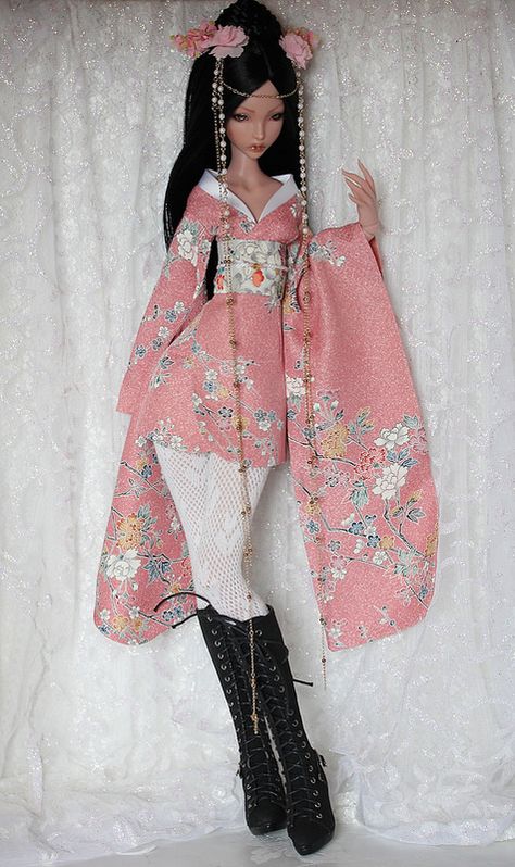 Lillycat Cerisedolls, Enchanted Doll, China Doll, Barbie Style, China Dolls, Unique Dolls, Smart Doll, Short Kimono, Anime Dolls