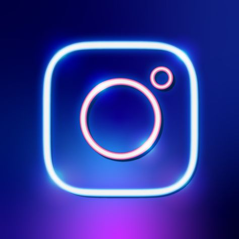 Instagram neon vector icon aestetic illustration Instagram Photo Logo, Instagram Images Logo, Instagram Logo Background, Neon Instagram Logo, Instagram Logo Wallpaper, Instagram Neon Logo, Neon Instagram, Instagram Logos, Instagram Logo Transparent