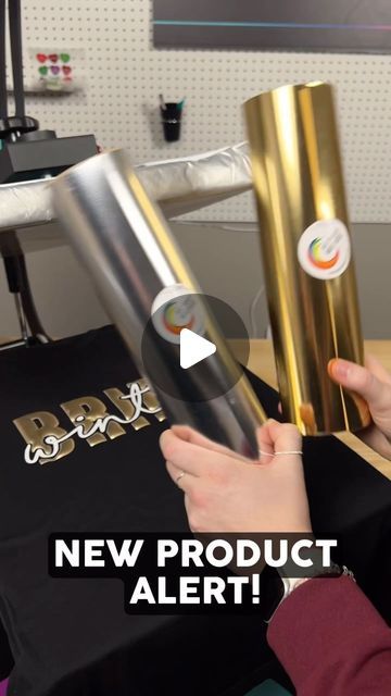 @heat_transfer_warehouse on Instagram: "We’re obsessed with the shiny New Metallic Puff HTV from Siser!✨✨ #metallic #siservinyl #newproduct #htv #crafting" Vinyl Printing Ideas, Cali Allstars, Puff Htv, Siser Vinyl, Printable Heat Transfer Vinyl, Htv Projects, Cricut Design Studio, Circuit Ideas, Glitter Heat Transfer Vinyl