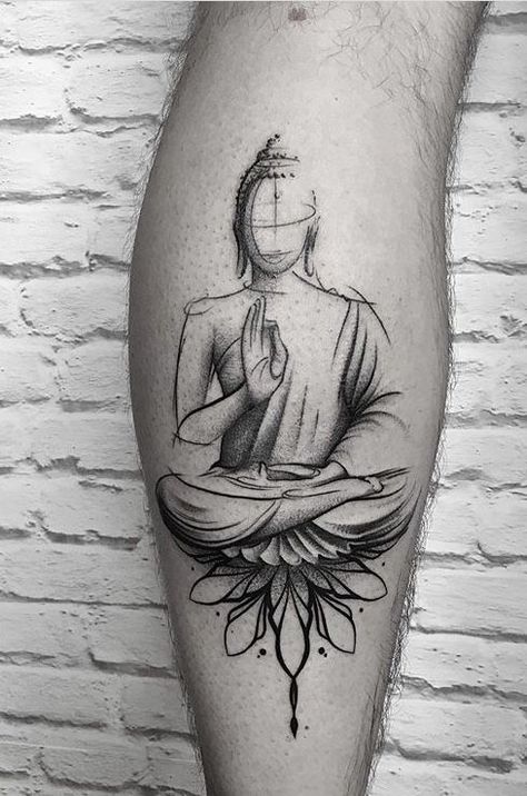 18 Blessed Tattoo Ideas Blessed Tattoo Ideas, African Queen Tattoo, Buddhism Tattoo, Buddha Tattoo Sleeve, Buda Tattoo, Meditation Tattoo, Blessed Tattoo, Tattoo Homme, Buddhist Tattoo