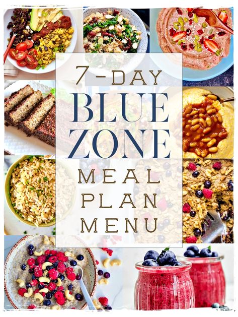 Zone Diet Meal Plan, Zone Diet Recipes, Blue Zones Diet, Blue Zones Recipes, Zone Recipes, Healthy Meal Plan, Zone Diet, Easy Mediterranean Diet Recipes, Blue Zone