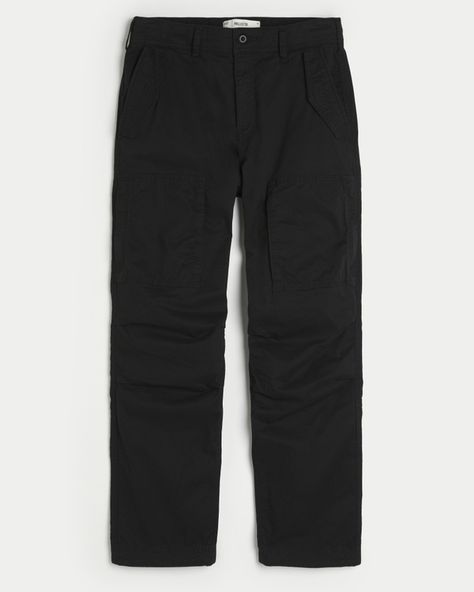 Flight Pants, Min Min, Black Pants Men, Pants Men, Pocket Bag, Twill Fabric, Mens Bottom, Hollister, Black Pants