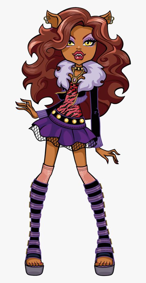 Clawdeen Wolf Drawing, Clawdeen Costume, Clawdeen Wolf Costume, High Artwork, Monster High Clawdeen Wolf, Monster High Halloween, Monster High Cosplay, Monster High Costume, Howleen Wolf