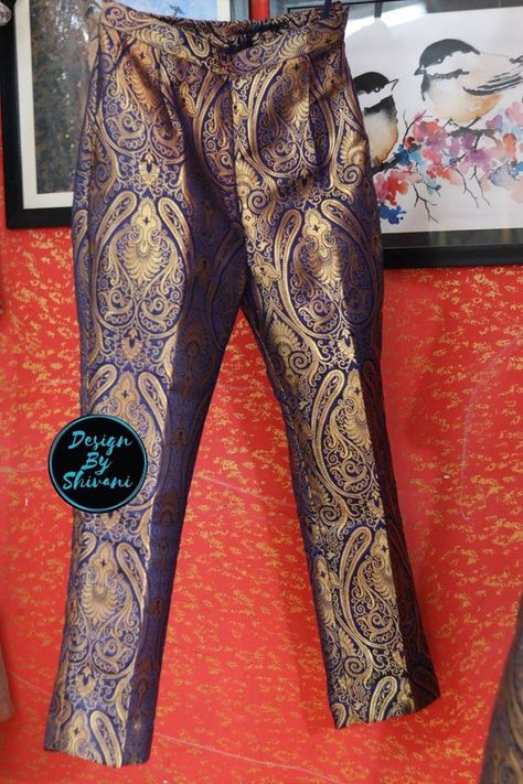 Check out this item in my Etsy shop https://www.etsy.com/in-en/listing/731869877/brocade-pants-silk-pants-silk-trousers Brocade Trousers, Brocade Pants, Wedding Pants, Salwar Pants, Dainty Dress, Bridal Lehenga Red, Womens Trousers, Manish Malhotra, Silk Bottoms