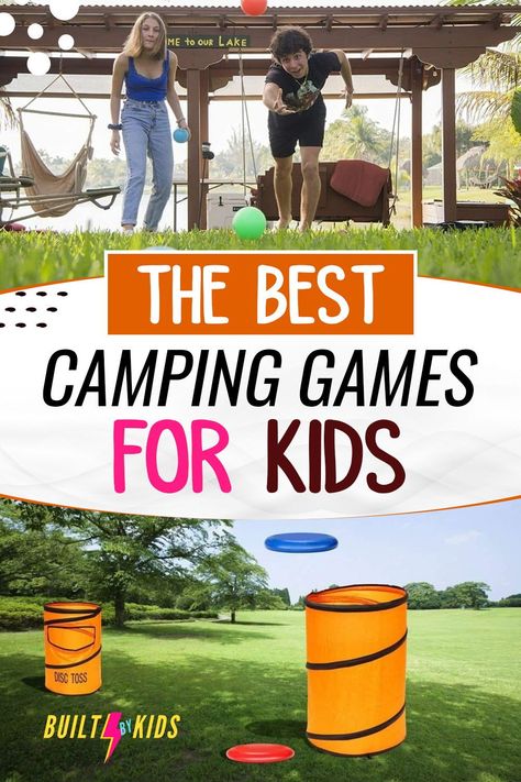 Make camping even more immersive with these games! Kids will surely love this range of fun activities - click to explore. Fun Camp Games, Camping Games For Kids, Adventure Games For Kids, Fun Camp, Kids Camping, Games Kids, Golf Set, Camping Games, Building For Kids