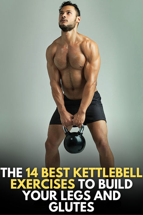 You might have seen someone at the gym using kettlebells or maybe you’re bored with your regular workout regime, either way, spicing up the routine with some beginner to advanced kettlebell exercises to build those legs and glutes might be exactly what you need. Kettlebell Muscle Building, Legs Core Workout, 30 Day Kettlebell Workout, Kettlebell Workout Buttworkout, Glute Workout Kettlebell, Kettle Bell Glutes Workout, Lower Body Kettlebell Workout For Women, Kettlebell Full Body Workout Women, Kettlebell Lower Body Workout