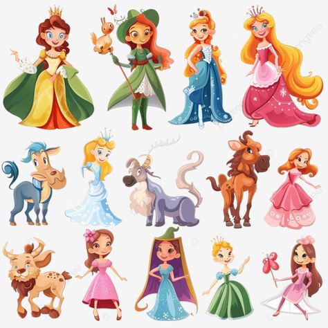 fairy tale characters cartoon set fairy tale enchanted witchcraft png Botanical Vector, Characters Cartoon, Fairy Tale Characters, Transparent Image, Png Transparent, Free Png, Png Image, Fairy Tale, Enchanted