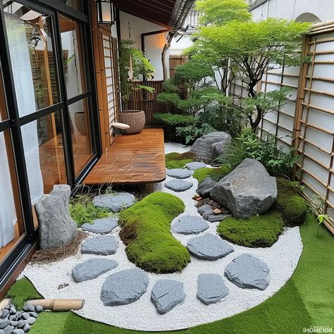 25 Japanese Garden Design Ideas Check more at https://zugnews.com/25-japanese-garden-design-ideas/ Garden Accent Wall, Mini Japanese Garden, Taman Indoor, Japanese Gardens Design Ideas, Garden Concept, Zen Garden Design, Japan Garden, Japanese Garden Design, Asian Garden