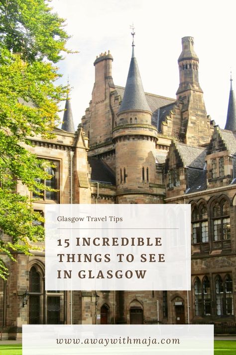 How to Spend 48 Hours in Glasgow - Away With Maja Things To Do In Glasgow, Uk Travel Itinerary, Visit Glasgow, Glasgow Travel, Scotland Vacation, Visit Edinburgh, Glasgow City, United Kingdom Travel, Paris Tours