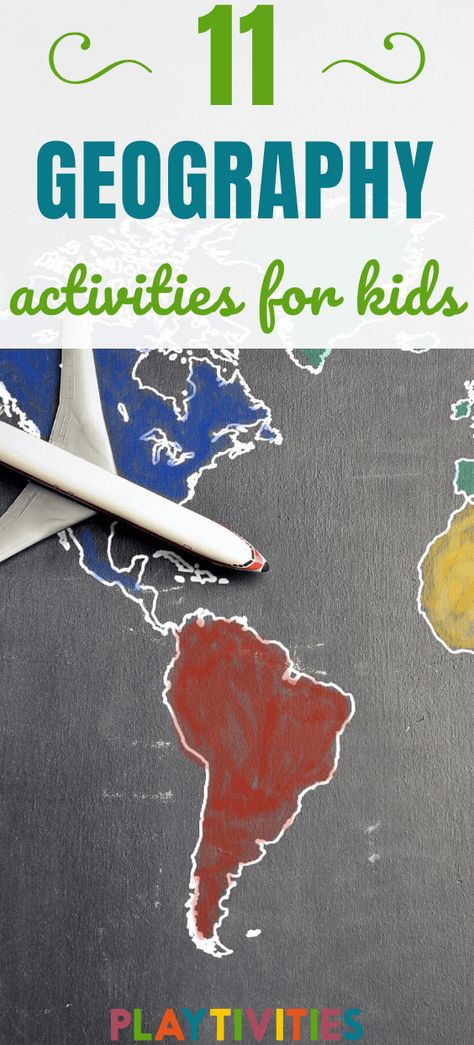 11 Surprising activities that teach kids geography Fun Geography Lessons, Maps Activities For Kids, Geography Crafts For Kids, Geography Activities For Kids, 3rd Grade Geography, Geography Crafts, Free Geography Printables, Geography Games For Kids, Free Printable Maps