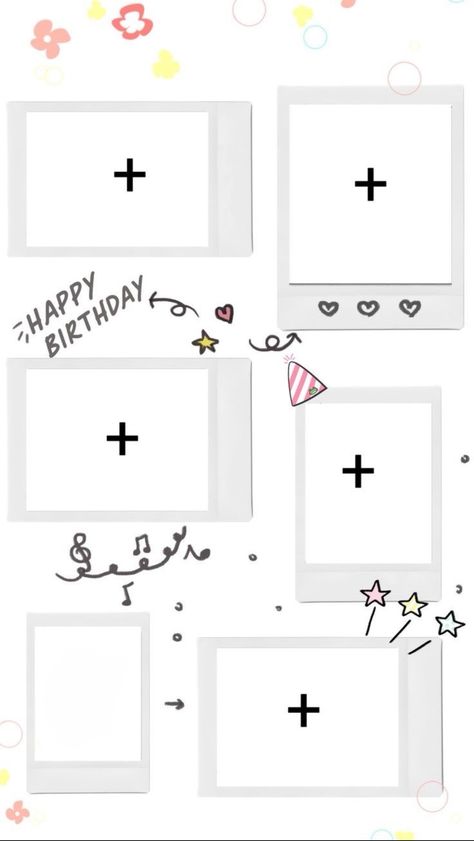 Instagram Bday Story Ideas Template, Hbd Template Aesthetic, Happy Bday Frame, Happy Birthday Insta Template, Happy Birthday To Me Frame, Birthday Post Template Instagram, Ig Birthday Story Ideas Template, Ig Birthday Template, Birthday Frames Aesthetic