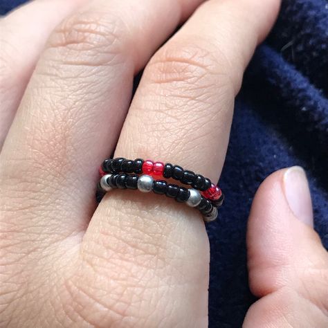 #straykids #beads #ring #felix #jewelry Kpop Jewelry Beads, Felix Beads Bracelet, Straykids Jewelry, Felix Jewelry, Kpop Rings, Felix Bracelet, Stray Kids Jewelry, Skz Jewelry, Kpop Accessories