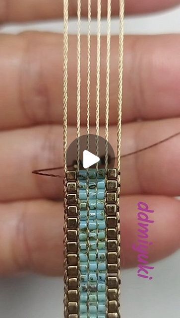 Ideas For Beaded Necklaces, Miyuki Bracelet Tutorial, How To Make Beaded Bracelets, Beaded Jewelry Pattern, Bracelet Miyuki, Beadwork Bracelet, Diy Bracelets Tutorials, Miyuki Bracelet, Diy Bracelets Easy