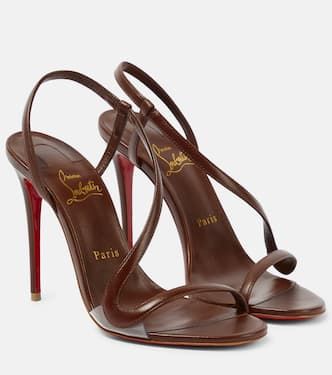 Brown Designer Heels, Vacation Heels, Louboutin Sandals, Louboutin Online, Hak Tinggi, Sandals 2023, Brown High Heels, Pretty Heels, Neutral Heels