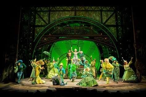 WICKED Shiz University, Musical London, Broadway Wicked, Wicked Costumes, Wicked Musical, Theatre Shows, Uk Tour, Green Things, Defying Gravity