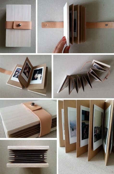 35 DIY Photo Album Ideas (+FREEBIES) Creative Gifts To Make For Boyfriend, Picture Collection Ideas, Diy Accordion Photo Book, Gifts Ideas For Best Friend, Homemade Gifts For Girlfriend, Diy Album Photo, Homemade Gifts For Friends, Valentines Bricolage, Unique Gifts For Sister