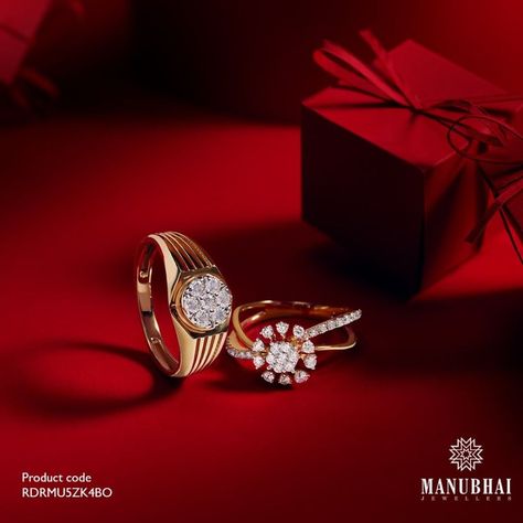 Borivali Mumbai, Indian Engagement Ring, Indian Wedding Rings, Couple Rings Gold, Manubhai Jewellers, Jewellery Shoot, Dimond Ring, Stunning Rings, Blush Jewelry