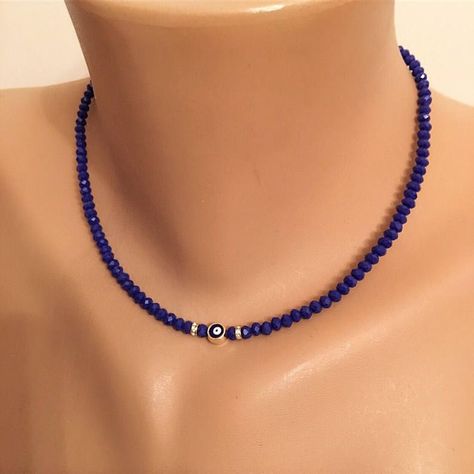 Jewelry Valentines Day, Double Horn Necklace, Floating Diamond Necklace, Crystal Beaded Necklace, Necklace Evil Eye, Diamond Choker Necklace, Horseshoe Necklace, Horn Necklace, Crystal Bead Necklace