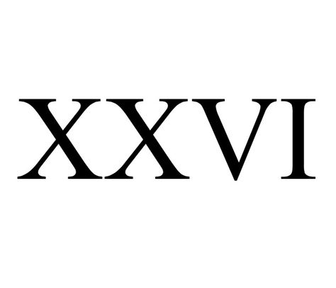 26 Roman numeral 21 In Roman Numerals, 25 Roman Numeral Tattoo, 26 In Roman Numerals Tattoo, 24 Roman Numeral Tattoo, Roman Numeral Tattoo Stencil, 26 Roman Numeral Tattoo, 10 Roman Numeral Tattoo, Mmiv Roman Numeral Tattoo, Roman Numeral Typography