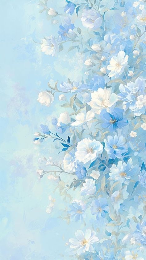 Cornflower Blue Background, Soft Blue Flowers Aesthetic, Blue Cottage Core Wallpaper, Pretty Background Wallpapers, Cute Blue Flower Wallpaper, Floweral Wallpaper, Baby Blue Flowers Wallpaper, High Resolution Wallpaper Ipad, Wallpaper For Ipad Aesthetic Hd