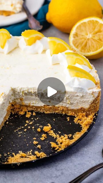 Dorothy Kern | @crazyforcrust on Instagram: "No Bake Cheesecakes are my absolute favorite - they're creamier and lighter than baked and they're EASIER - no water bath or finicky steps or frustration! This one is LEMON 🍋⁠
Comment LINKS and I'll send you the link to the recipe!⁠
⁠
You can also find the recipe link in my bio or find it online here: https://www.crazyforcrust.com/no-bake-lemon-cheesecake-recipe/⁠
⁠
#lemon #cheesecake #nobake #recipe #dessert" No Bake Cheesecakes, Lemon Cheesecake Recipes, No Bake Lemon Cheesecake, Recipe Dessert, Lemon Cheesecake, No Bake Cheesecake, Cheesecake Recipe, No Bake, Find It