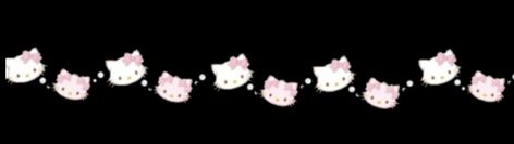 Transparent background aesthetic cute pastel pink cat divider / banner 🌸 Transparent Background Aesthetic, Png Aesthetic, Background Aesthetic, Cute Pastel, Header Banner, Aesthetic Cute, Pretty Photos, Pink Cat, Background Banner