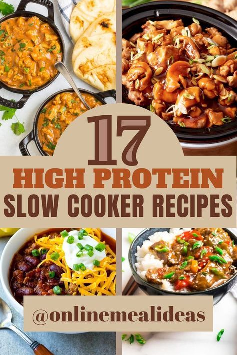 These high-protein slow cooker recipes help you very much. You can make these recipes in a slow cooker or crockpot and you can get back to your work. When it’s ready, serve hot with any dish and enjoy your meal. So let’s jump to these easy and healthy recipes and make them at home. Protein Slow Cooker Recipes, High Protein Slow Cooker Recipes, Crockpot Meal Prep, Slow Cooker Meal Prep, High Protein Recipes Dinner, Protein Dinner Recipes, Crockpot Lunch, Quick Meal Prep, Healthy Protein Meals