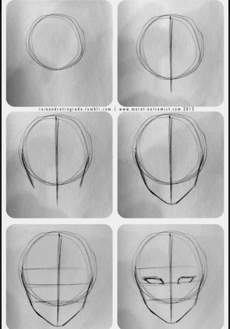 How To Draw Head Shapes Step By Step, Hot To Draw A Face, How To Draw A Female Face Step By Step, How To Draw A Head Step By Step Easy, How To Draw A Face Base, Eye Brow Drawing Tutorial Step By Step, Easy Head Drawing, Eye Placement Drawing, Sceches Drawing Ideas Cool