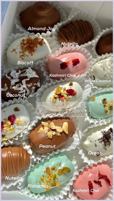 [SponsoredPost] Traveling For The Summer - From June 5Th To Aug 9Th -- Orders Will Ship From Aug 15Th Onwards! Delicious Assortment Of Treats And Desserts For Ramadan Or Eid! Choose From Handcrafted Chocolate Covered Oreos, Chocolate Dipped Pretzels And Yummy Stuffed Dates In A Variety Of Flavors! Perfect For Ramadan And Eid Gifts, Eid Party Favors, Eid Goody Bags And Eid Gift Baskets! Available For Local Pickup In Houston Texas Or Shipping Across The Usa! #chocolategiftsbasket Eid Gift Basket, Ramadan Cookies, Date Recipes Desserts, Eid Chocolates, Eid Cookies, Ramadan Sweets, Ramadan Desserts, Stuffed Dates, Eid Food