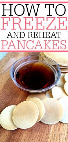 Looking for an easy breakfast for the kids? Try these tips for freezing pancakes. You can reheat them in the microwave and have the kids out the door quick. Freezing Pancakes, Cooking With Kids Easy, Freeze Pancakes, Recipe Vegetarian, Cake Easy, Pancakes Easy, Freezer Cooking, Make Ahead Meals, Frozen Meals