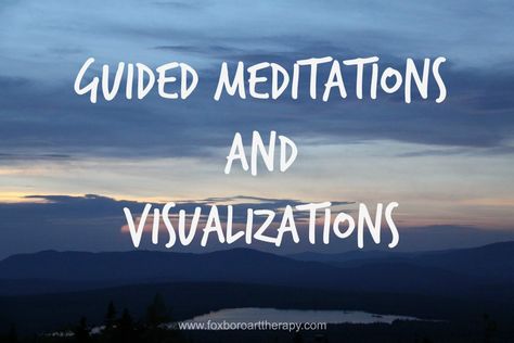 Free Meditation and Visualization Techniques | Mindful Art Studio Art Therapy Courses, Visualization Techniques, Visualization Meditation, Guided Visualization, Therapeutic Art, Child Therapy, Meditation For Beginners, Breathing Techniques, Spiritual Enlightenment