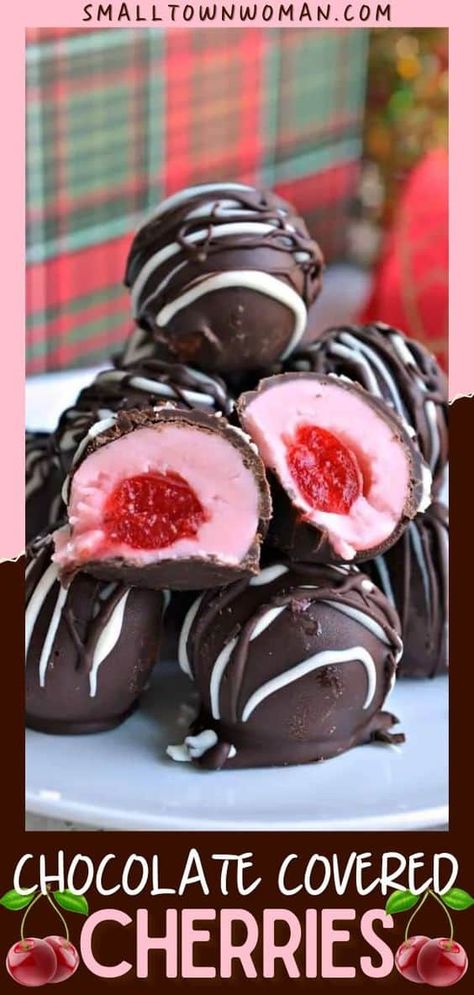 Peanut Butter Blossom Cookies, Sugar Dough, Chocolate Festival, Blossom Cookies, Chocolate Covered Cherries, Cherry Recipes, Covered Strawberries, Chocolate Covered Strawberries, Dark Chocolate Chips